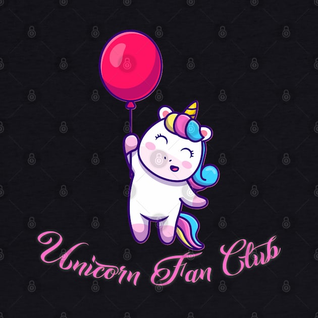 Unicorn Fan Club by capo_tees